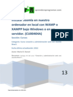 CU00404A Instalar Joomla Local Wamp Xampp Windows o Servidor Base Datos