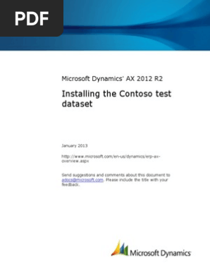 Installing Contoso Database