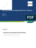 Session_2_Lync Partner Economic Opportunity Forrester Study - Copy