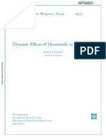 Dynamic Effects of Microcredit in Bangladesh