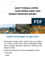 Pembangkit Tenaga Listrik Berdasarkan Kapasitas Dan Konsep Konversi