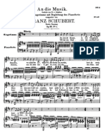 An Die Music-Schubert