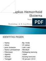 Presentation Hemorroid