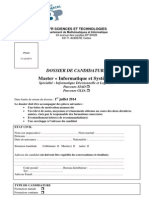 Dossier Candidature M2 IDL 2014-2015 PDF
