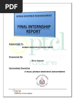 PTCL Internship Report