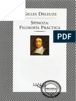 Spinoza, Deleuze