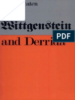 Henry Staten Wittgenstein and Derrida 1984 