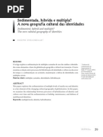 A Nova Geografia Cultural Das Identidades