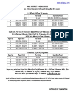 Assess SCHDL Jan-May2014