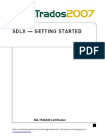 SDLX - Getting Started en