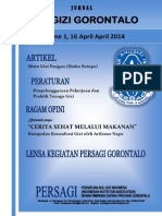 Jurnal Ahli Gizi Gorontalo, Vol. 1, 16 April 2014