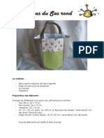 Atelier Tuto Sac Rond