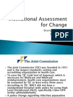 institutional assessment for change