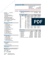 Bumi Resources TBK.: Company Report: February 2013 As of 28 February 2013