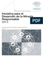 Iniciativa Para El Desarrollo de La Mineria Responsable 2013