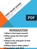 First Heart Sound MJ