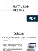 Normatividad Urbana