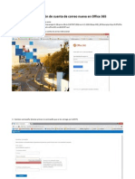 Manual de Configuracion de Cuenta de Correo Nuevo Office 365