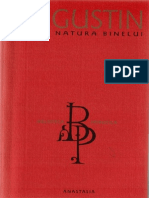 Fericitul Augustin - Despre Natura Binelui. Contra Maniheilor