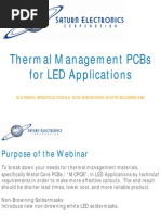 Download LED PCB Thermal PCB Design LED Webinar MCPCB Non-Browning LED Soldermask by Thermal Management PCB Design  Metal Core PCBs for LED Applications SN21945665 doc pdf