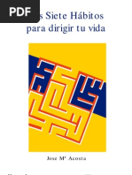 Siete habitos para dirigir tu vida
