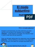 Subjuntivo (Parte 1)