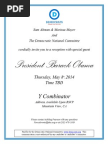 Obama YC invite