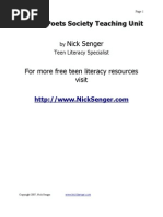 Download Dead Poets Society Teaching Unit by Nick Senger SN219466 doc pdf