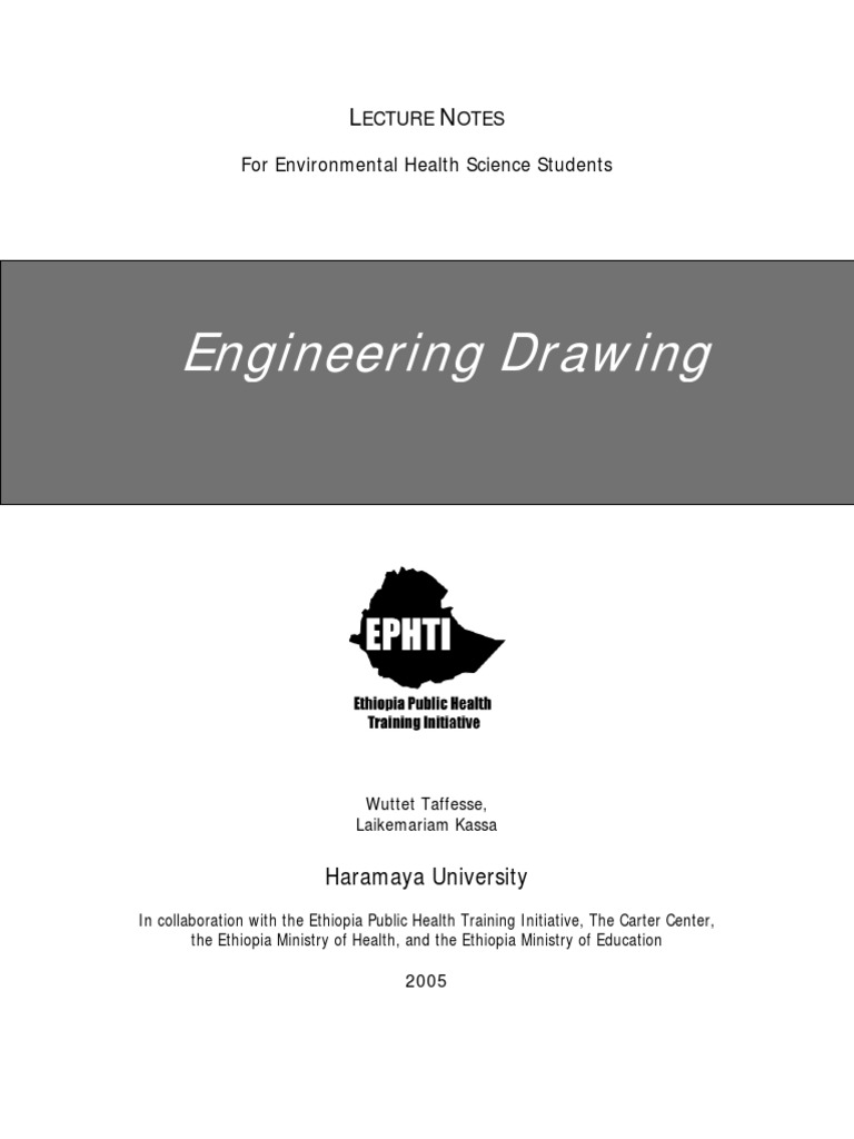 Engineering Drawing: For Environmental Health Science Students | PDF