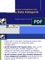 Materi 6 Analisis Data Kategorik