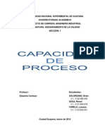 Capacidad de Un Proceso