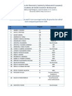 Repartizare Practica Csie Anul 3