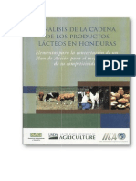 Analisis de La Cadena de Los Productos Lacteos en Honduras