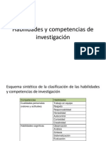 Habilidades y Competencias de Investigación