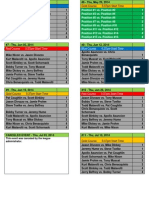 2014 hackers schedule for website