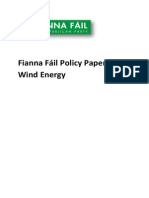 Fianna Fáil Policy On Wind Energ y