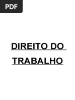 Apostila Direito Do Trabalho[1]