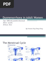 Dysmenorrhoea in Adult Women