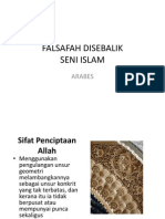 Falsafah Disebalik Seni Islam