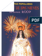 Fiestas Virgen de la Nieves Retamar 2007