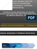 Especial Brasil Biomassa Briquete Pellets bagaço de cana