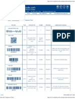  Barcode Comparison Chart