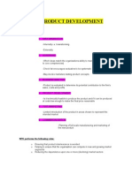 New Product Development: Stage Model