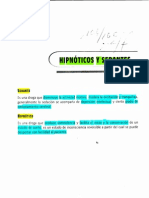 Hipnóticos, sedantes y benzodiazepinas: clasificación, mecanismo de acción y usos terapéuticos