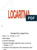 Logaritma dan Sifat-Sifatnya