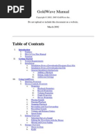 Goldwave Manual Edited
