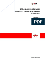 Petunjuk Penggunaan Aplikasi EPurchasing Kendaraan Bermotor Pemerintah - Panitia