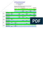 Toefl Enrichment Time Table For Post Graduate Students Second Period