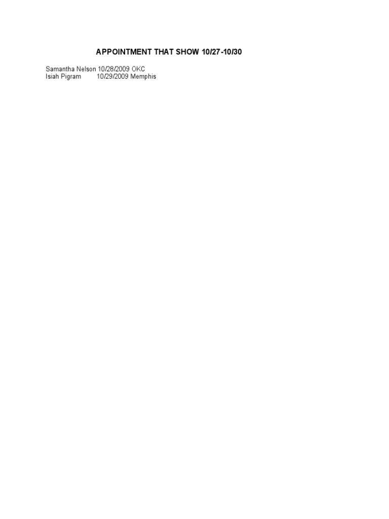 Shows | PDF