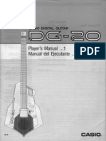 Casio Dg-20 Manual